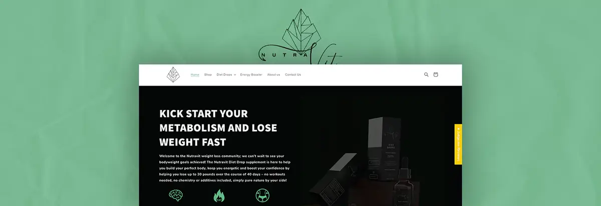 Nutra Vit Shopify store