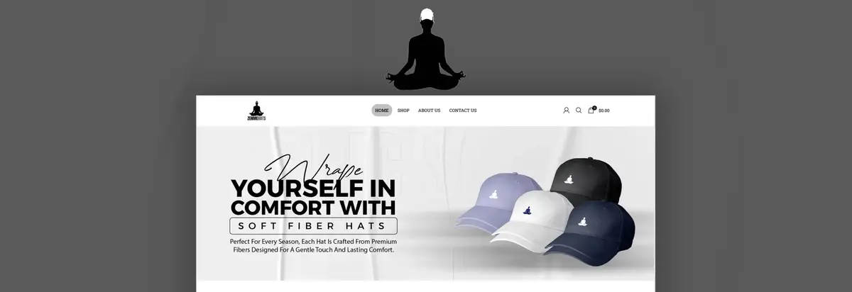 Zenme Hats: Hat store, built on WooCommerce